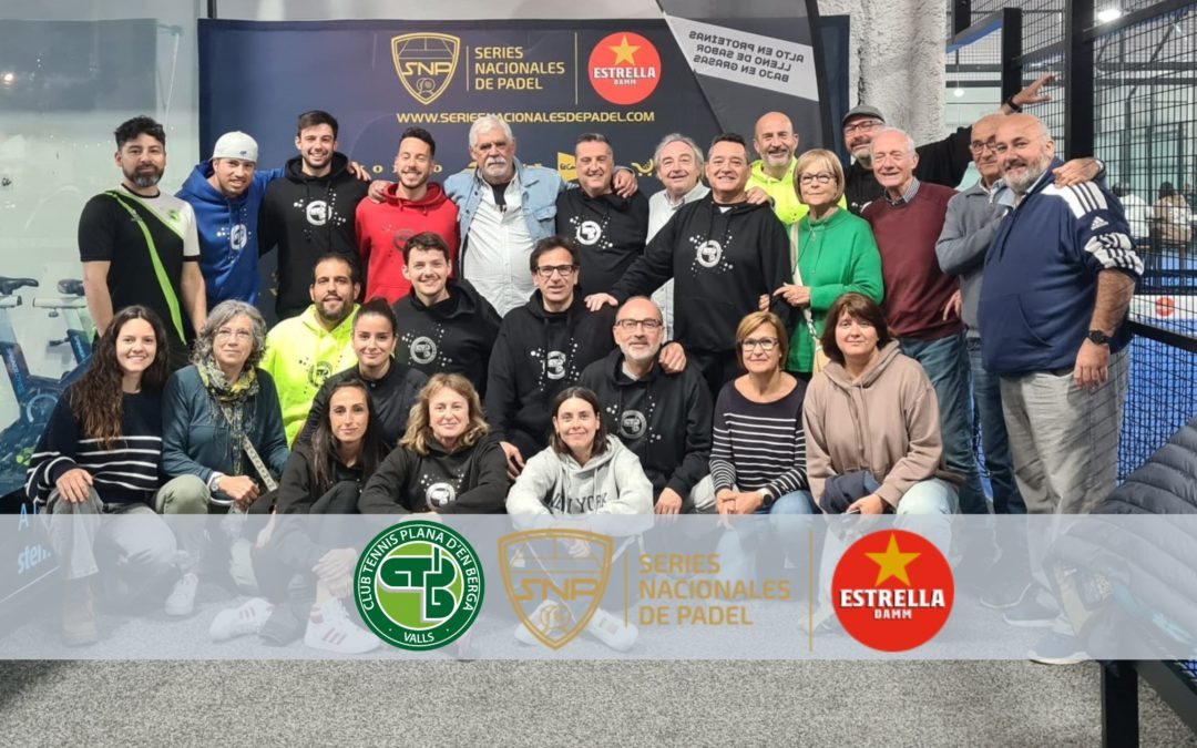 El Club Tennis Plana d’en Berga brillant a les semifinals de les Interseries Catalunya de les SNP