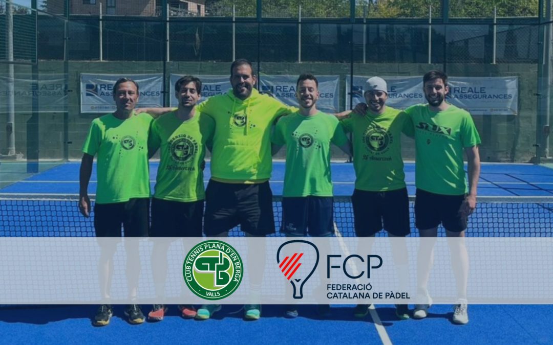 Els equips de la Plana sumen en la Lliga Catalana de Pàdel