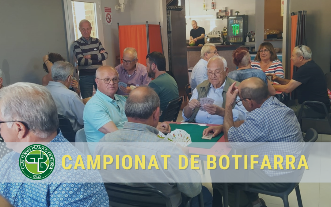 3a jornada de la Lliga de Botifarra a la Plana d’en Berga