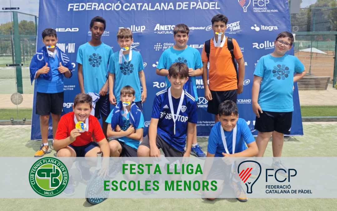 L’equip de Menors de la Plana d’en Berga participa en la Festa Final de la Lliga