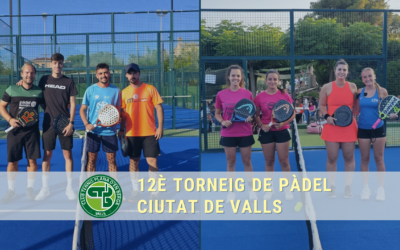 Cucurull-Fernández i Acosta-Rodríguez, campions del 12è Torneig de Pàdel Ciutat de Valls