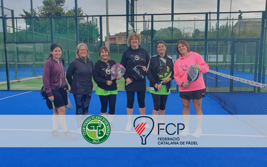 La pluja altera la jornada final de la Fase de Clausura del Club Tennis Plana d’en Berga