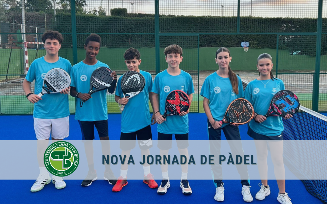 Nova jornada de pàdel pels equips de la Plana