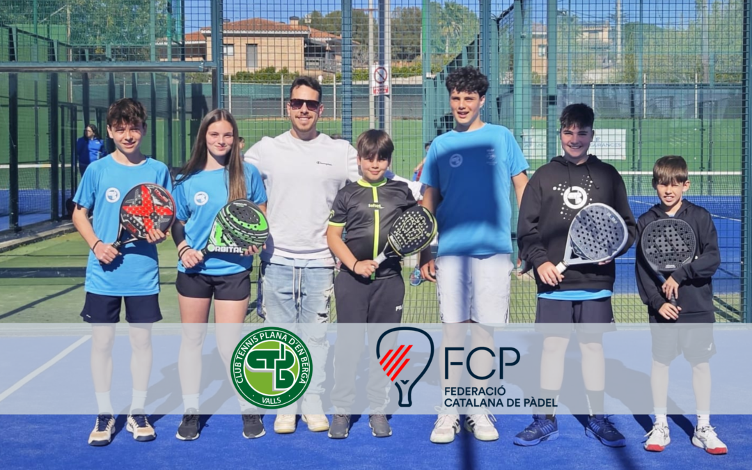 Cap de setmana intens pels equips del CT Plana d’en Berga a la Lliga Catalana de Pàdel