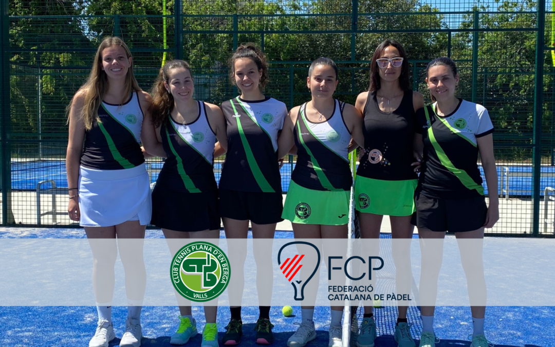 Recta final de la Lliga Catalana de Pàdel pels equips de la Plana