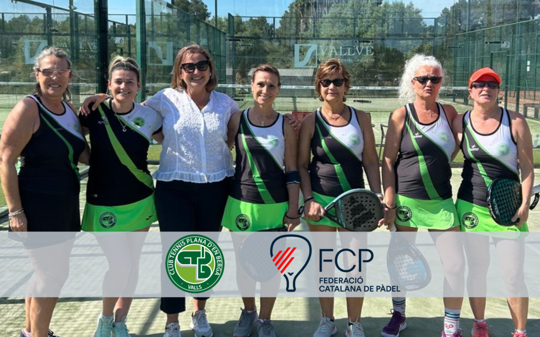 Últims partits de la Lliga Catalana de Pàdel pels equips del CT Plana d’en Berga