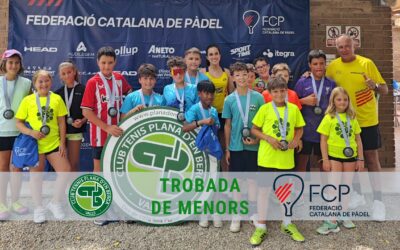 Trobada de Menors de Pàdel al Club Tennis Plana d’en Berga