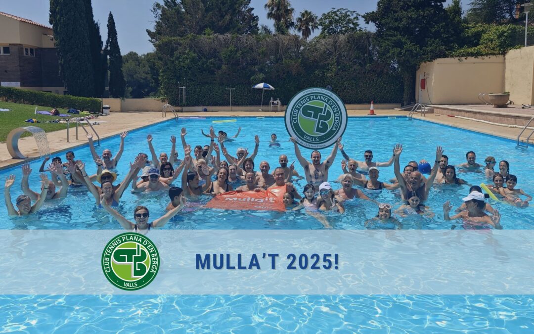 El Club Tennis Plana d’en Berga se suma un any més al Mulla’t per l’Esclerosi Múltiple