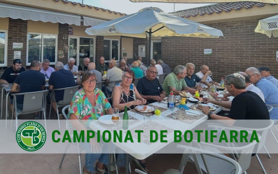 Final del Campionat de Botifarra del CT Plana d’en Berga 2024/2025