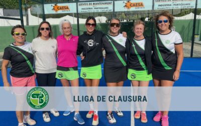Els Femenins de la Plana es mantenen primers en els seus grups de la Lliga Catalana de Pàdel
