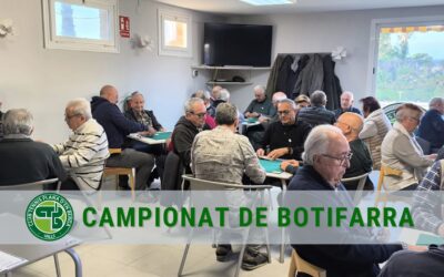 1a jornada del campionat de Botifarra 2025-2026