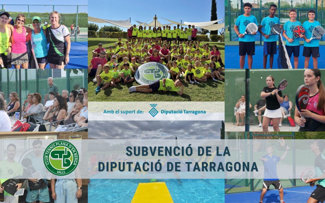 Subvenció de la Diputació de Tarragona per activitats esportives singulars