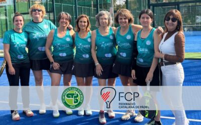 El Femení C s’endú el derbi comarcal en la 4a Categoria de la Lliga Catalana de Pàdel