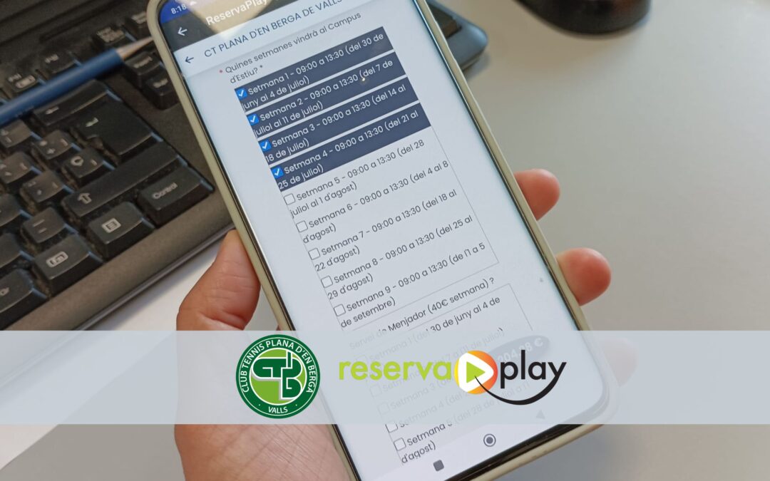 Inscripcions en línia Campus Estiu 2026